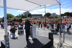 Comício «Nem um direito a menos. Confiança e luta por uma vida melhor»