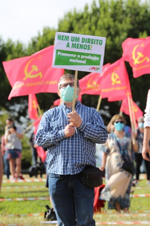 Comício «Nem um direito a menos. Confiança e luta por uma vida melhor»