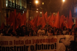 No âmbito do 9º Congresso da JCP realizou-se, em  Lisboa, um desfile que culminou num concerto, no Largo Camões, onde participar