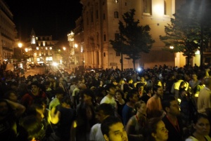 No âmbito do 9º Congresso da JCP realizou-se, em  Lisboa, um desfile que culminou num concerto, no Largo Camões, onde participar
