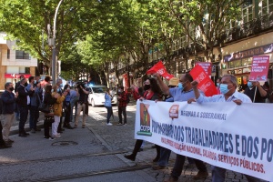 Demonstration promoted by CGTP-IN «For a Europe of workers and peoples», Porto