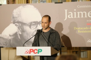 Sessão de homenagem pelo 100 aniversário do camarada Jaime Serra