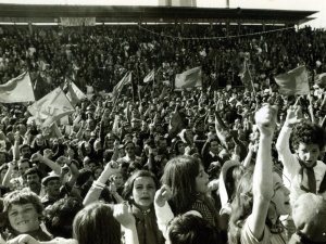Comício do PCP em Almada, a 20 de Abril de 1975