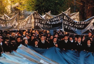 Manifestação do Ensino Superior em Lisboa, a 17 de Novembro de 2010