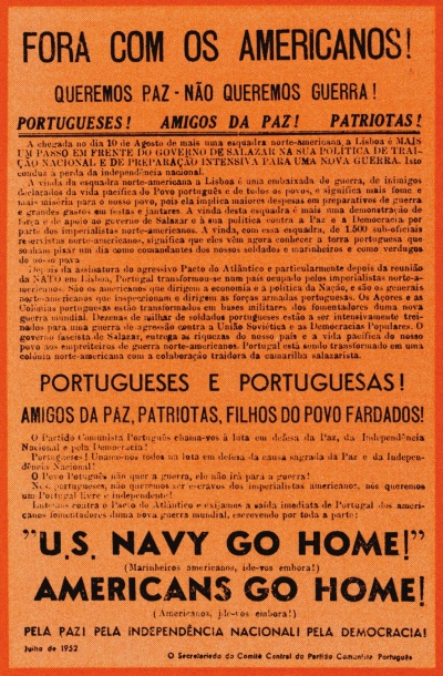 Nota do Secretariado do CC do PCP, de Julho de 1952