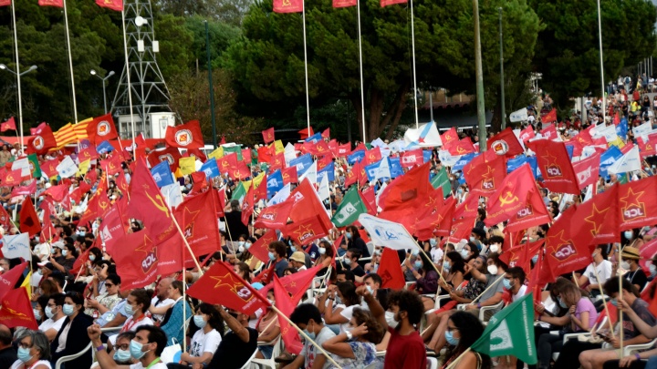 Porque o Futuro tem Partido, com alegria, vivemos e lutamos pela  alternativa patriótica e de esquerda» | Partido Comunista Português