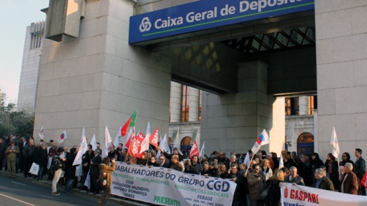 O PCP saúda a luta dos trabalhadores do Grupo Caixa Geral dos Depósitos
