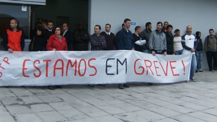 PCP solidário com a greve dos trabalhadores do Grupo Portucel Soporcel, em Setúbal 