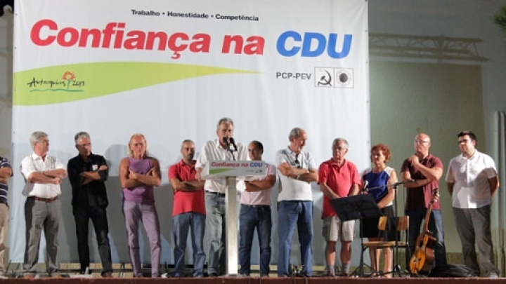 Mais CDU, para dar mais força na luta por uma vida melhor num Portugal com futuro