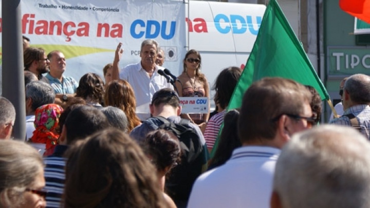 Marcha da CDU pelo Emprego e o Desenvolvimento em Vila Nova de Gaia