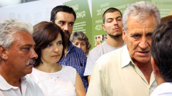 Jerónimo de Sousa visita Feira de Montemor-o-Novo