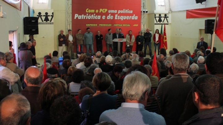 Mais força ao PCP, para uma política e um governo patrióticos e de esquerda