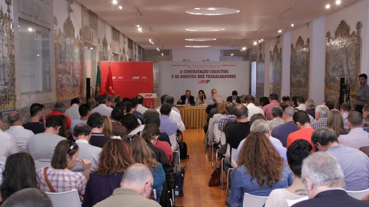 PCP realiza audição pública sobre contratação colectiva e direitos dos trabalhadores