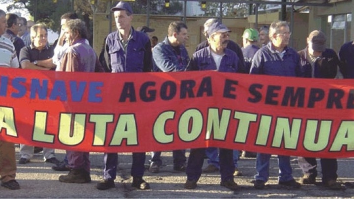 Contacto com trabalhadores da Lisnave - Lutar é preciso!