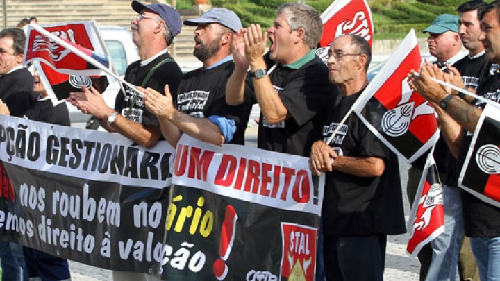 Greve nacional dos trabalhadores da Administração Local