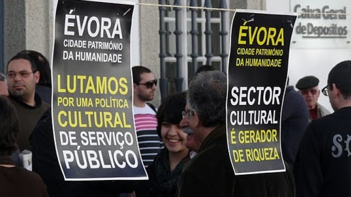 Protestos de Agentes Culturais em Évora: Vale a pena lutar