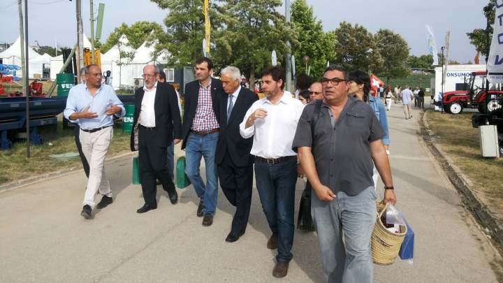 Delegação do PCP na Feira Nacional da Agricultura