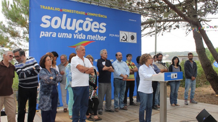 Almoço-Comício da CDU na Foz do Arelho