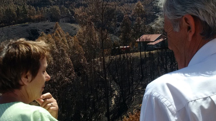 Jerónimo de Sousa visita área ardida em Gondomar