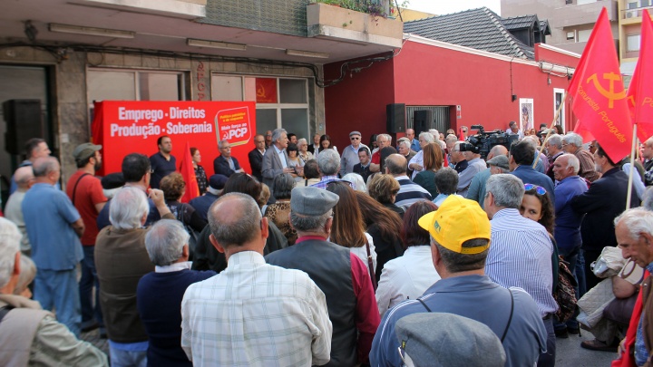 Inauguração do Centro de Trabalho do PCP na Freguesia do Barreiro