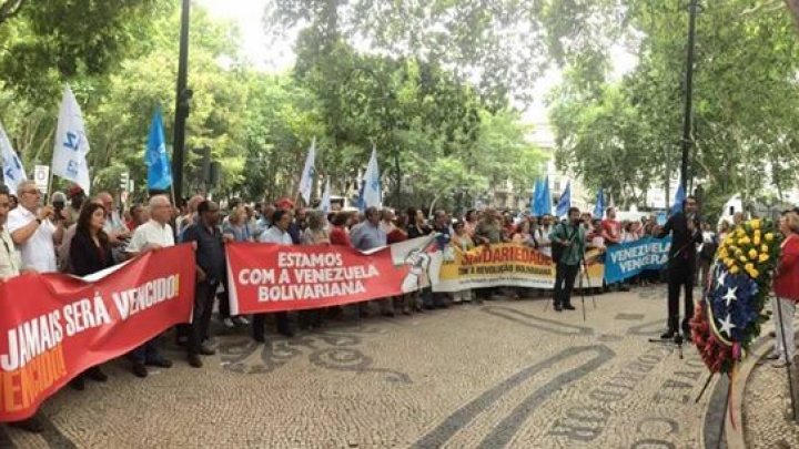 PCP solidário com a Revolução bolivariana