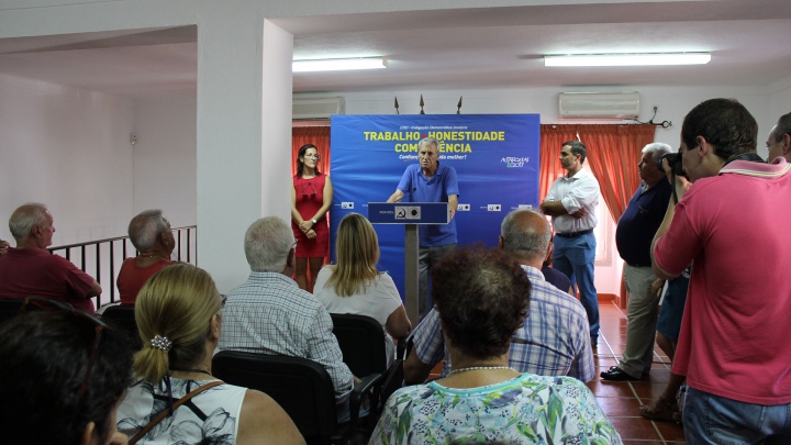 Encontro com a população de Assumar