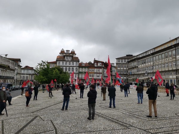 1.º Maio 2020 - Acções da CGTP-IN no dia Internacional do Trabalhador