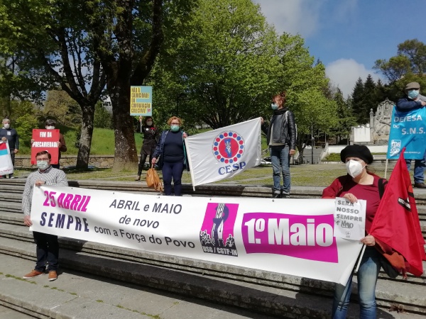 1.º Maio 2020 - Acções da CGTP-IN no dia Internacional do Trabalhador