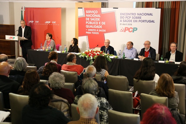 5.º Encontro Nacional do PCP sobre a Saúde em Portugal