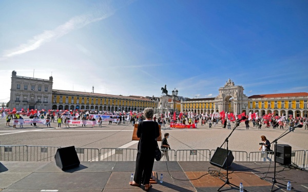 Acção de Luta Nacional da CGTP em Lisboa