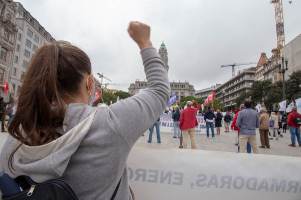 Acção de Luta Nacional da CGTP no Porto
