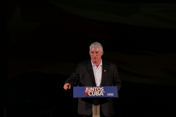 Acto de solidariedade «Juntos por Cuba»