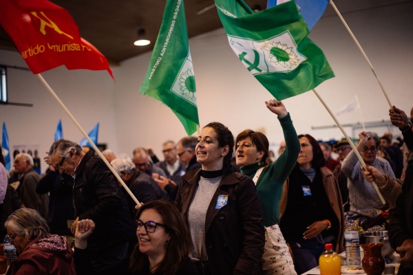 Almoço-Comício em Benavila, Avis
