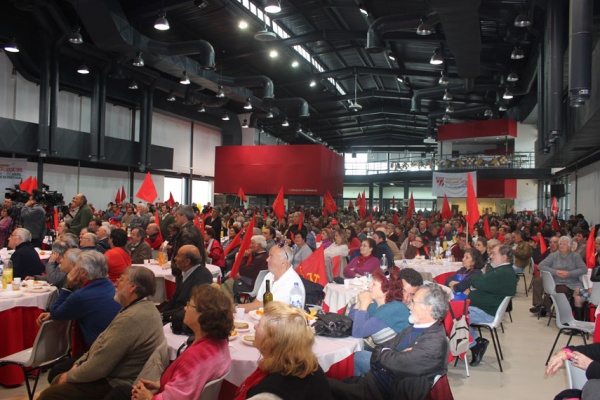 Almoço-convívio regional comemorativo do 92º Aniversário do PCP - Arraiolos