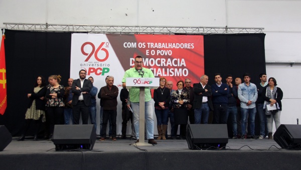 Almoço Regional do Alentejo do 96.º Aniversário do PCP, Moura