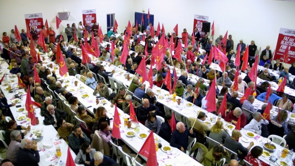 Almoço-Comício em Torres Novas