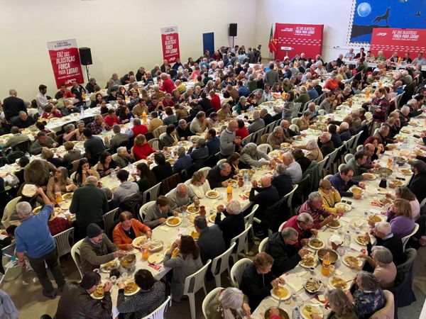 Almoço-Comício em Torres Novas