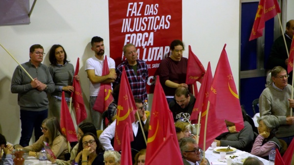 Almoço-Comício em Torres Novas