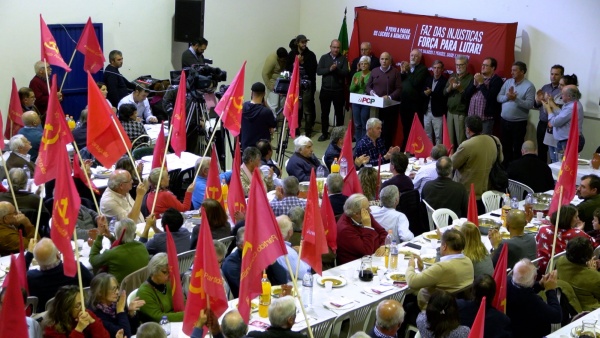 Almoço-Comício em Torres Novas