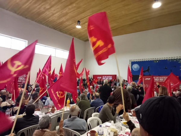 Almoço-Comício em Torres Novas