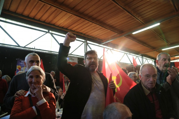 Almoço-Comício em Valado dos Frades, Nazaré