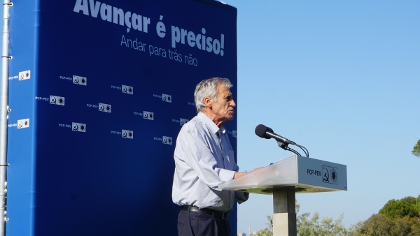 Apresentação das listas de candidatos da CDU às Eleições Legislativas