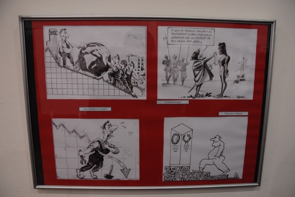 Exposição Internacional de Cartoon - Centro de Trabalho Vitória em Lisboa