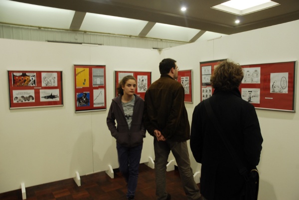 Exposição Internacional de Cartoon - Centro de Trabalho Vitória em Lisboa
