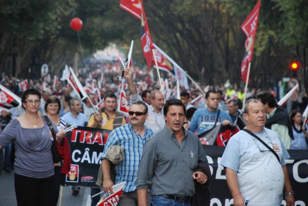 Manifestação Trabalhadores da Administração Pública. Lisboa