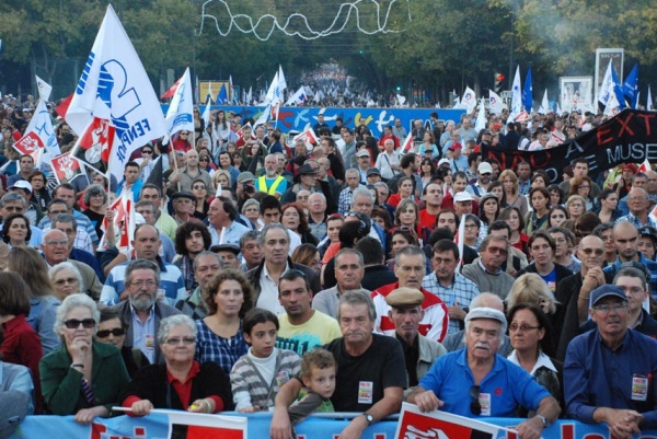 Manifestação Trabalhadores da Administração Pública. Lisboa