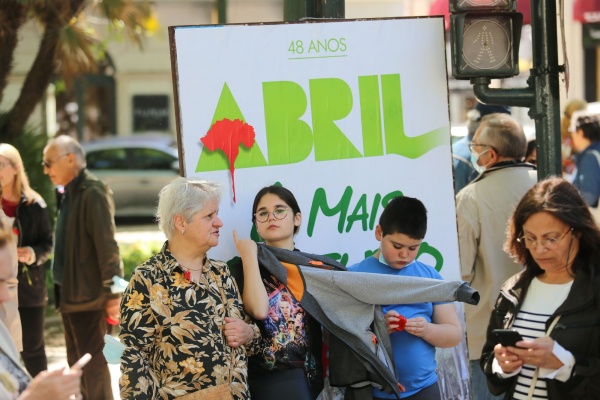 Comemorações populares do 25 de Abril em Lisboa