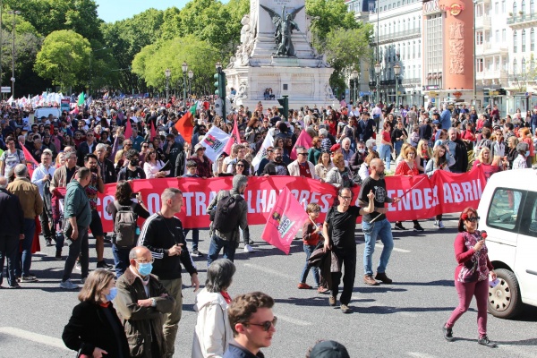 Comemorações populares do 25 de Abril em Lisboa
