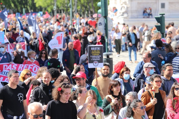 Comemorações populares do 25 de Abril em Lisboa