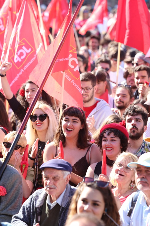 Comemorações populares do 25 de Abril em Lisboa